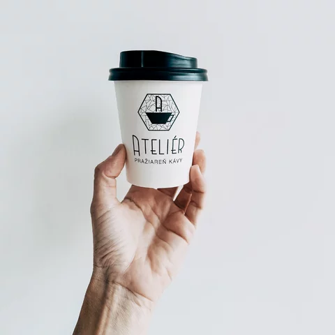 Ateliér - pražiareň kávy | referencie - poháre s potlačou | takeawaycup.com