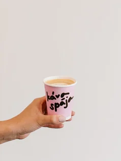 pohár Káva spája z festivalu Káva Čaj Čokoláda | Take Away Cup