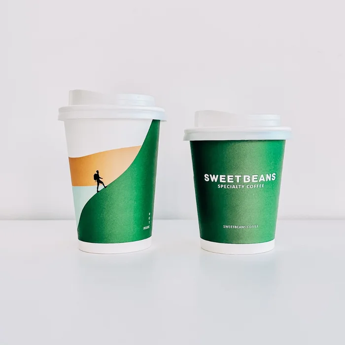 Sweet Beans coffee - logo | referencie | takeawaycup.com