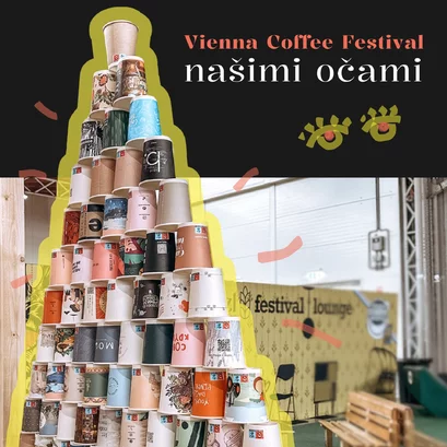 Vienna Coffee Festival: pyramída pohárov a kontakty z piatich krajín